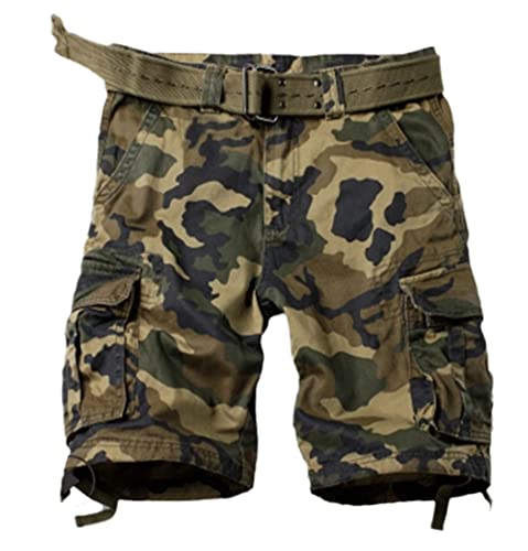 Short cargo militaire homme avec poches spacieuses pour ranger tout