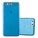 Produktbild Cadorabo Hülle für Huawei P10 - Hülle in TÜRKIS  Handyhülle aus TPU Silikon in gebürsteter Edelstahloptik (Brushed) Silikonhülle Schutzhülle Soft Back Cover Case Bumper