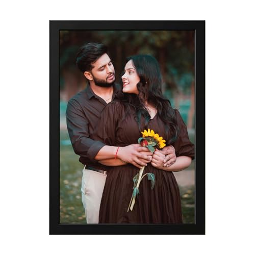 Customized Photo Frame with Single Photo Upload for Couples, Fami...