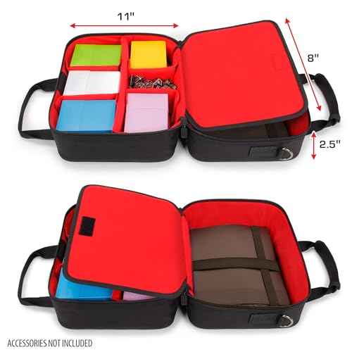 image for USA Gear Card Deck Storage Bag Compatible with TCG and CCG Card Games 