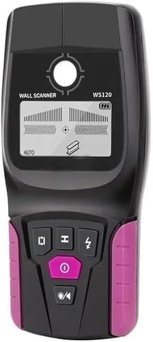 Scanner Detector Parede Tubo Cano Pvc Água Madeira Fio Metal Cor Preto