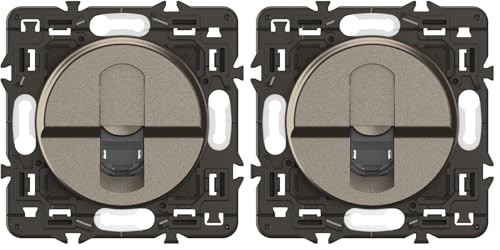 Prise RJ45 Cat 6 Legrand pour connecter votre salon en Gigabit multimédia Titanium