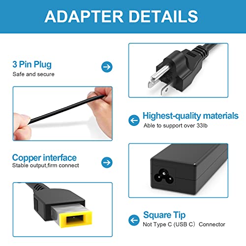 90-Watt-Square-Tip-Charger-Fit-for-Lenovo-Yoga-730-15-720-15-720-15IKB-730-15IKB-730-151KB-720-151KB-730-15IWL-156-inch-Laptop-Power-Supply-Adapter-Cord