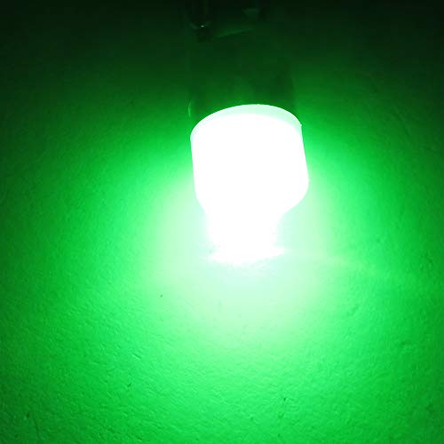 Image of WLJH Green Twist-Socket LED Dash Kit for 1987-1991 Jeep Wrangler | 3030 SMD, 100lm, No Soldering, Speedometer Tachometer and Temperature Gauge Lighting, 8-Pack