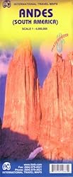 Andes (South America) 1:4,000,000 Travel Map (Inte...: 