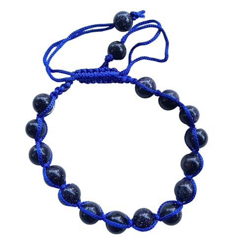 Image of Apnisanskriti Premium Lab Certified Round Crystal Gem Stone Beads Bracelet (8mm, AAA Quality, Free Size)