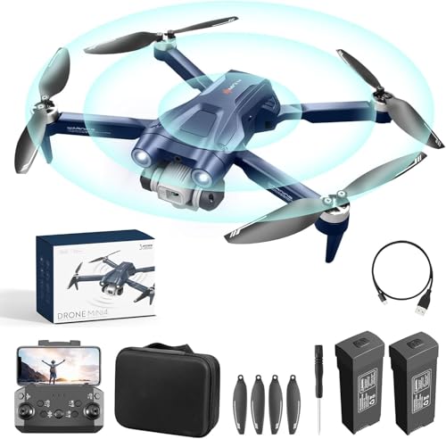 Obest Drones Con Cámara 4k Niños Adulto Motor Sin Escobillas, 5g Wifi Fpv Plegable Rc Drone, 150 Cámara Esc, Evitación Obstáculos 360 , Foto Vídeo Gestual, 3d Flips, 2 Batería 28min Obest Drones Con Cámara 4k Niños Adulto Motor Sin Escobillas, 5g Wifi Fpv Plegable Rc Drone, 150 Cámara Esc, Evitación Obstáculos 360 , Foto Vídeo Gestual, 3d Flips, 2 Batería 28min