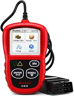 Autel OBD2 Scanner Autolink AL319 Code Reader Read and Erase Codes Check State Emission Monitor Status Powerful Scan and Car Diagnostic Tool