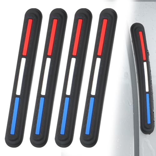 4 Pcs. Protector de borde de puerta Pegatina de parachoques de coche Protector de colisión Se puede utilizar en varios coches
