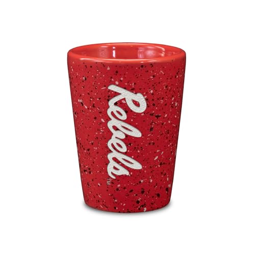 Verre à shot céramique Ole Miss gravé laser cadeau idéal - 2