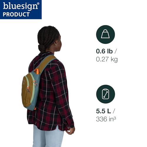 Osprey Daylite Earth Shoulder Sling, Histosol Brown/Cascade Blue2