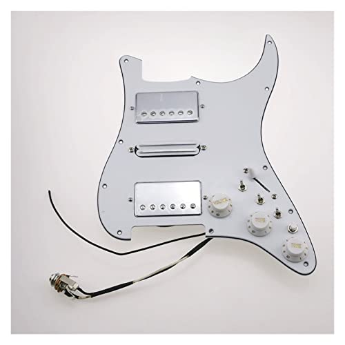Guitare Humbucker Stratocas Type de 7-Way Convertisseur de tir à Push-Push-Push-Push Multifonctionnel Pickguard Guitare… - Les Beatles, Paul McCartney, John Lennon, RIngo Starr, George Harrison Guitare Humbucker Stratocas Type de 7-Way Convertisseur de tir à Push-Push-Push-Push Multifonctionnel Pickguard Guitare…