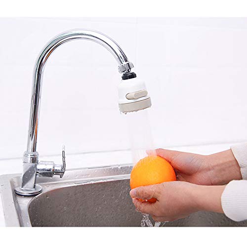 KKmoon Gaseificador de torneira giratória 360 ° Cabeça de torneira de cozinha de economia de água Ca
