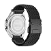 Produktbild Geflochten Armband Kompatibel mit Withings ScanWatch 42mm Band, Sport Elastisches Nylon Ersatzarmband mit Verstellbarer Metall Verschluss Armbänder für Withings ScanWatch 42mm für Damen Herren (22)