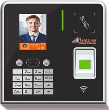 SR Security Realtime RS810 Time & Attendance (Fingerprint, Card, Password, Face)
