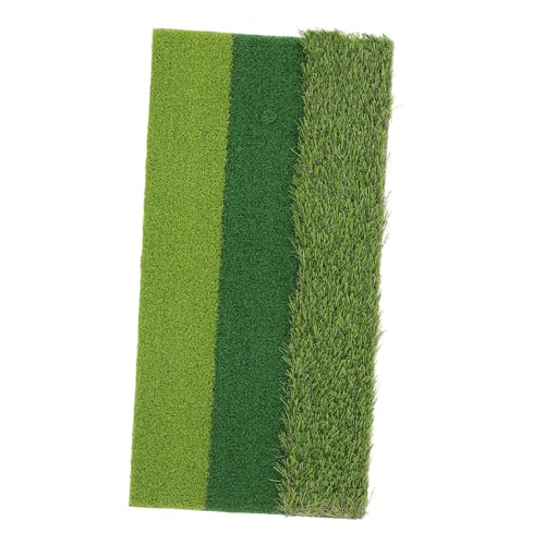 Kisangel Golf Practice Mat Realistic Turf Golfing Pad Daily Use Indoor/Outdoor 30x60 Training Pad