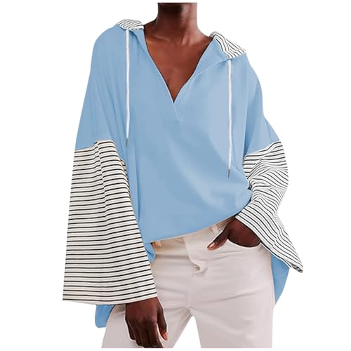 Sweat femme capuche ample pour masquer les rondeurs avec élégance et modernité