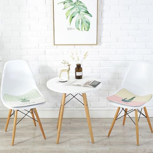 champracer Quadratische Stuhlkissen Kinder,Sitzkissen Kinder,Sitzkissen Schule Babys, für Home Office Auto Kinderschule (Springendes Einhorn, 30cm*30cm)