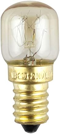 Took09 Incandescent Bulb 220v E14 300 Degree High Temperature Resistant Microwave Oven Bulbs Cooker Lamp Salt Light Bulb Brass lamp Holder 15W