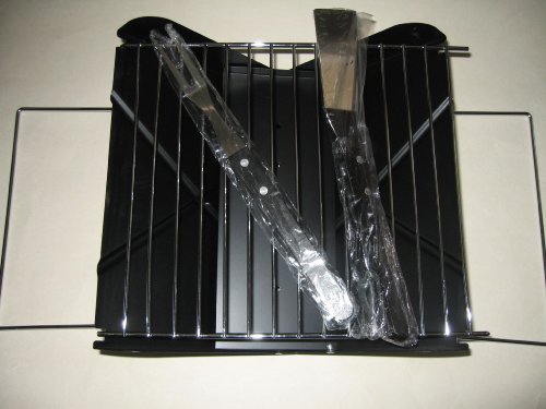 Set portátil de parrilla y herramientas target BBQ miniatura 2