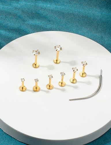 Anneaux de nez plats anti-irritation pour dormir confortablement