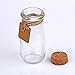 Brajttt 30Pcs Glass Favor Jar With Cork Lids，100 ML 3.4oz Potion Bottles,Small Apothecary Jars,Multifunctional,for Party Wedding Favors Halloween,Great Decoration