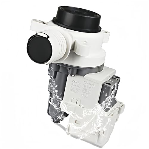 Upgraded W11399437 B25-3A04 Washer Drain Pump Replacement Compatible with Whirl-pool May-tag Ken-more Cro-sley Washing Machine Drain Pump W11399437 W11259498 4961028 WTW5057LW0