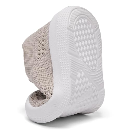 image for Eashi Baby Boy Girl Non-Skid Indoor Infant Walking Shoes Breathable Wa