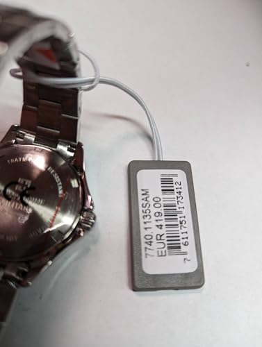 Swiss Alpine Military 7740.1 - Orologio Analogico Al Quarzo, Da Donna, In Acciaio Inox, Acciaio/Acciaio/Blu – 1135Sam - 4