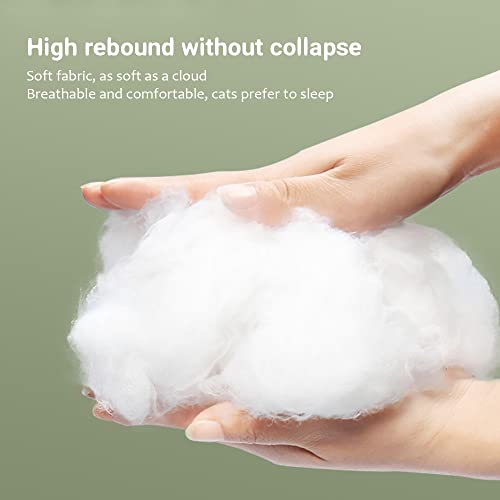 NIQIU Cave Cat Bed Warm Bed for Catssket Kitten