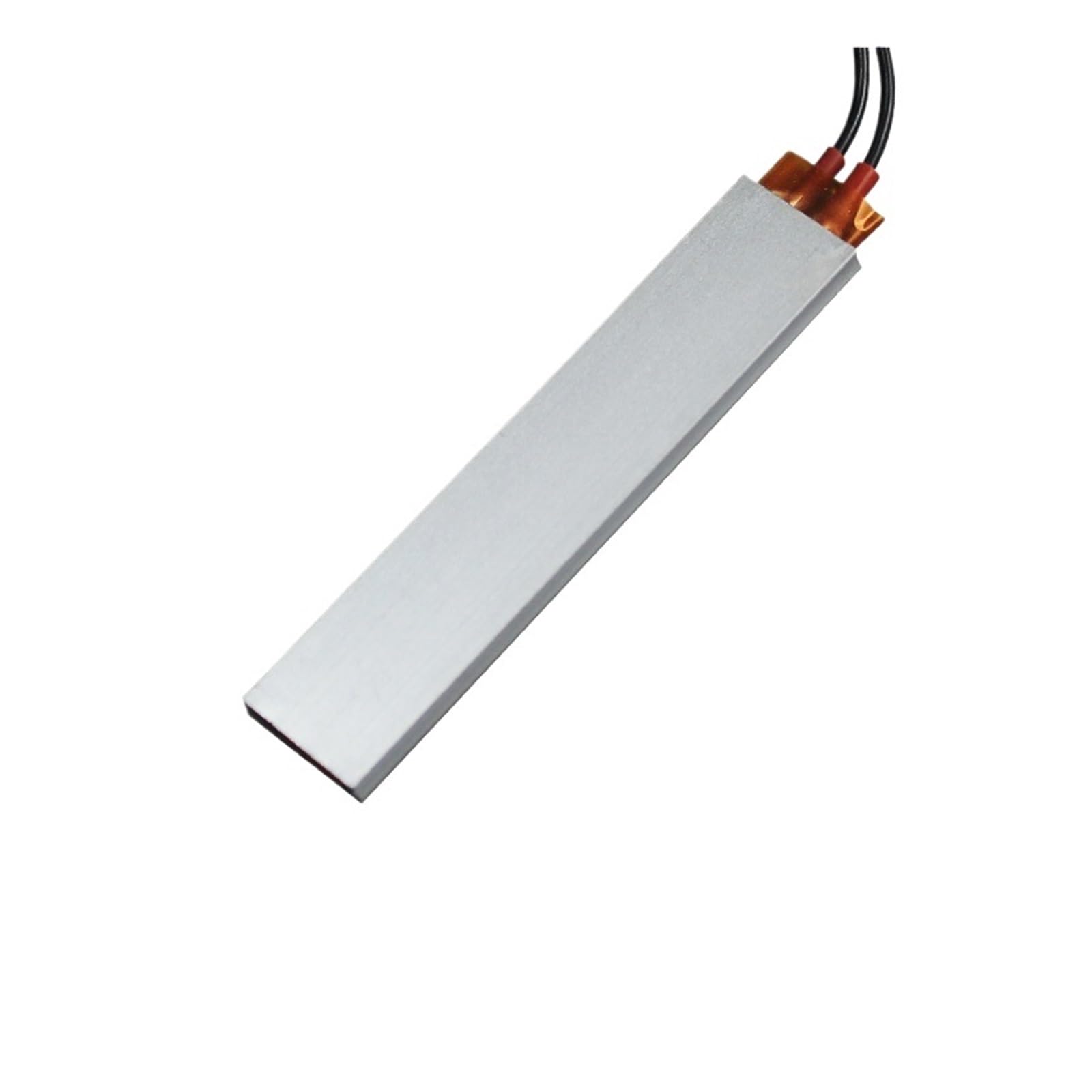 5 sztuk 100 * 21mm 60°C~270°C Termostatyczna ceramiczna płyta grzewcza PTC z aluminiową powłoką Akcesoria do grzejników 12V~220V(220V - 200 degrees)