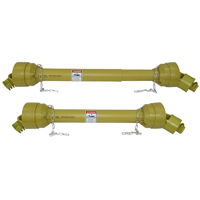 ML Gelenkwelle 65-90cm Zapfwelle 100 PS Freilauf 1450NM Traktor 1 3/8´´ 6Zähne