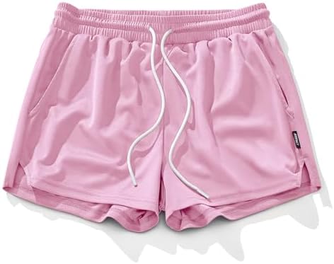 AIMPACT Men's Mesh Running Shorts 3 Inch Quick Dry Gym with Pockets