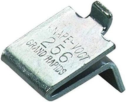 Knape& Vogt 256ZC Zinc Plated Metal Shelf Support Clips - Quantity 300