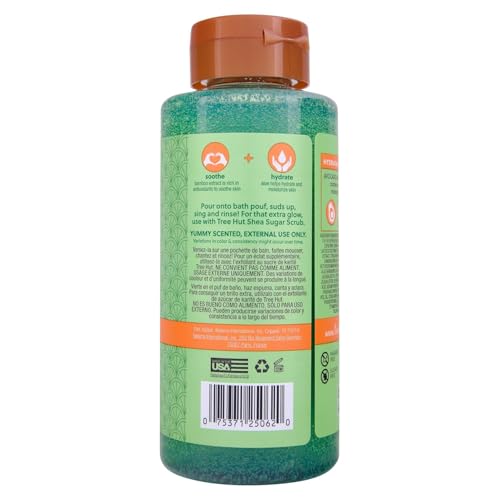 Image of Tree Hut Palm Grove Body Wash, Hydrating & Moisturizing Shower Gel with Shea Butter & Essential Oils, Soft Smooth Glowing Skin, Gentle Cleanser For All Skin Types, Self Care Gifts for Women, 18 Fl Oz