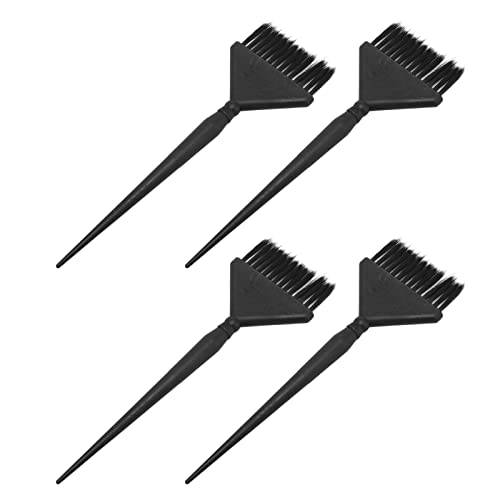 Set 4 Cepillos para Teñir Cabello Color Negro miniatura 3