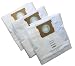 CASA VACUUMS replacement for Shop-Vac 5-8 Gallon HEPA FILTRATION Disposable Collection Bag HF9067100, replaces Genuine Part #'s Type H High Efficiency 9067100 & Type E 9066100, 3-Pack