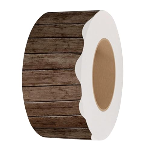 Homyl Tablero de Avisos Autoadhesivo para Borde de Pizarras Pegatina Decorativa para Tablero Mural Cinta de Anuncios Accesorio de Decoración Adecua, NEGRO
