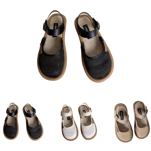 Betadog Womens Shoes Ethnic Casual Shoes Summer Fashion Hollow Breathable Flat Heel Soft Sole Casual Shoes Business Heels Women3