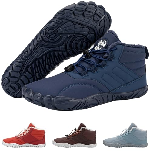 Image of Hike Footwear Caspar Pro HF - Non-slip and Healthy Comfortable Winter Barefoot Pro Shoes Provide Warmth and Support, Natural Walking Hike Boots For Women Men