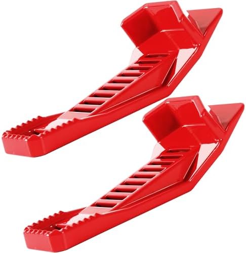 Calvana [2 Pack] XL Drywall Lift & Sheetrock Kicker Multi-Tool Set with Built-In Drywall Rasp Tool & Bottle Opener - Ideal for Wall Panels & Door Installation - XL Size Drywall Tools