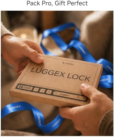 LUGGEX Luggage Lock, TSA Locks for Luggage, Luggage Locks TSA Approved - 3
