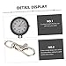 GALPADA Fashionable Metal Pocket Watch Keyring Nurse Watch with Movement Dial for Easy Reading Practical Hanging Clip for Busy Medical Professionals Decorative Nurse Gift Random Color