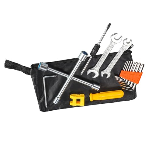 Nawwgy Electric Bike Repair Tool Set Portables High Strengths Multifunction Tool for Quickly Fixes and Maintenances Bicycle Repair Tools