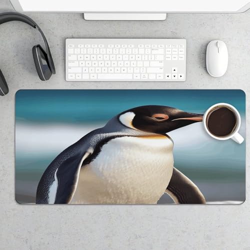 Alfombrilla Grande para Mouse de Escritorio con Diseño Pinguino miniatura 5