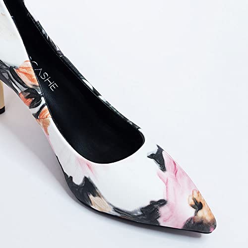 Unique Florence Handmade Dress Pump Shoes in Golden Metallic Stiletto Heels4