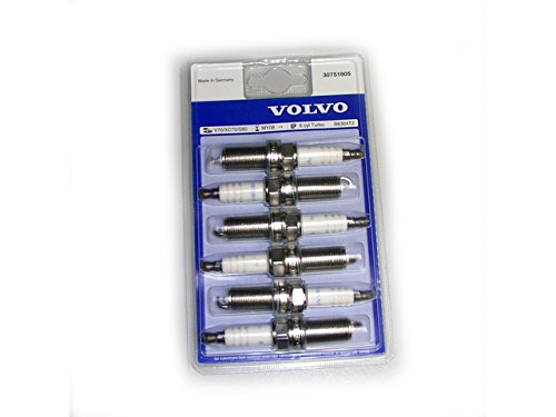Genuine Volvo 30751805, Spark Plug Kit (Turbo)