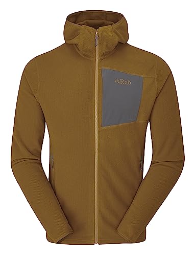Rab Men's Tecton Hoody - Full-Zip Fleece Jacket for Hiking & Climbing - Footprint - Large