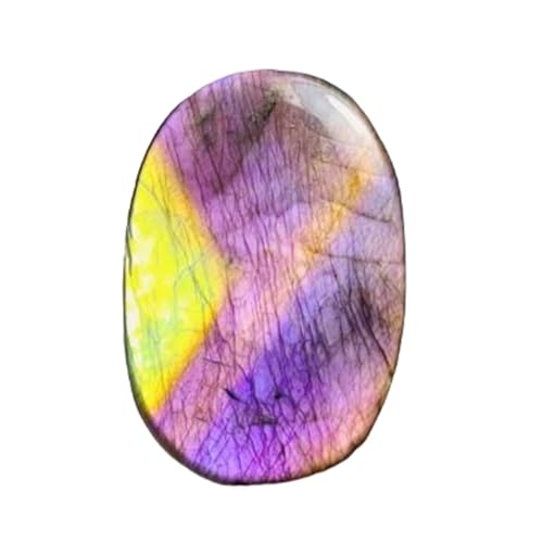 Labradorite violette ovale pour créer votre pendentif protecteur et bijou personnalisé