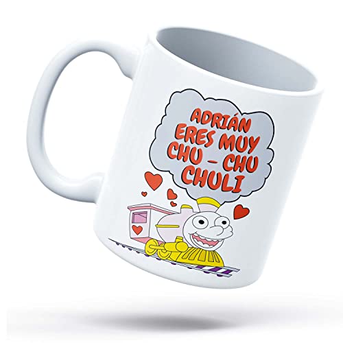 PROMO SHOP - Canecas personalizadas para casais, canecas de pequeno-almoço ideais para oferecer a casais e namorados, canecas originais, presente de dia dos namorados ou de Natal (design Chu-chuli (1